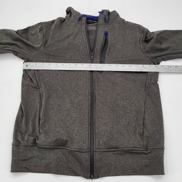 RLX Ralph Lauren x Silverleaf Full Zip Mens Medium Charcoal Performance Hoodie - Picture 5 of 10